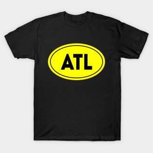 ATL Airport Code Atlanta International Airport USA T-Shirt